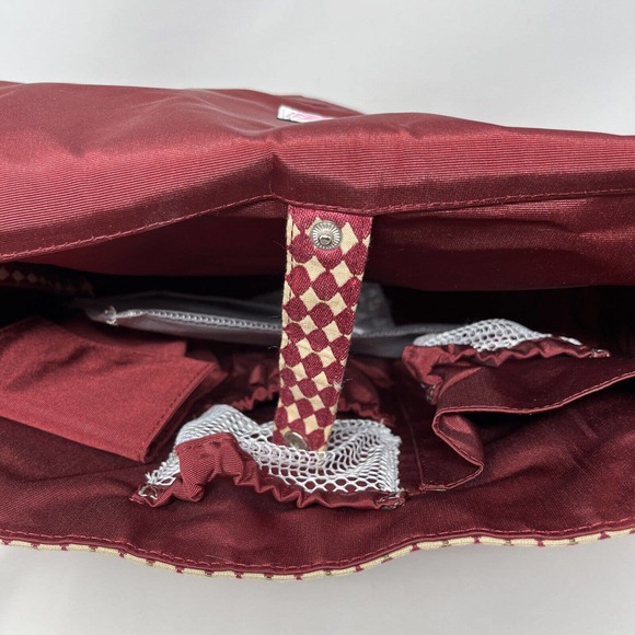 Large Tote Bag Purse Handbag Poesis Retired Barkcloth Style Clutch Accessories - Picture 5 of 16